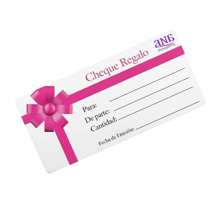 cheque regalo peluquería ana boiro